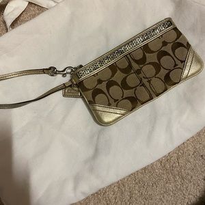 Coach wristlet
